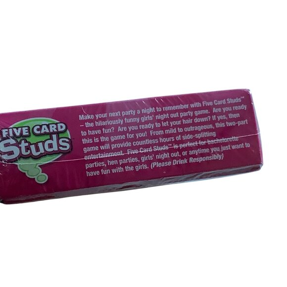 NEW Five Card Studs Bachelorette Hen Party Game Ultimate Stud Scavenger Hunt - Picture 3 of 6